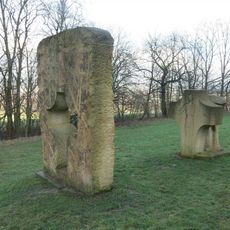 Socha Krajina kříže na Křížové cestě 21. století u Žireče