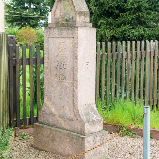 Kursächsische Postmeilensäule Garnsdorf