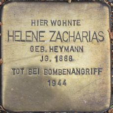 Helene Zacharias geb. Heymann