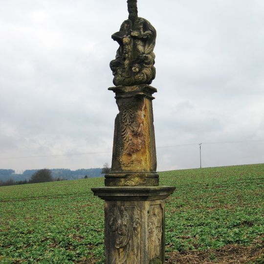 Holy Trinity column in Krchleby