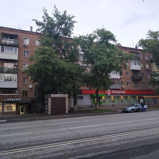 House where E. I. Pozhidaev lived