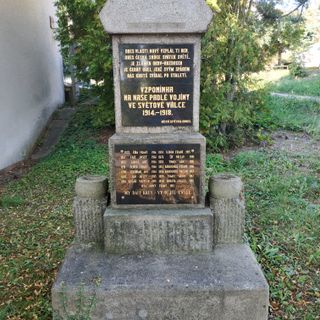 Pomník padlým v první světové válce ve Vranovicích
