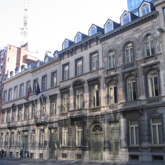 Geheel van herenhuizen