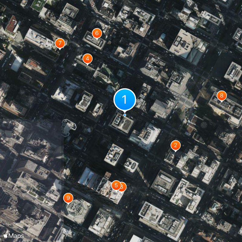 Carnegie Corporation of New York Karte