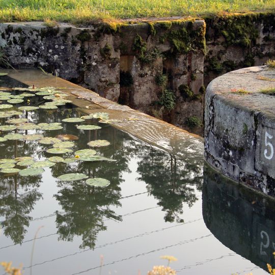 Schleuse 54 des Ludwig-Donau-Main-Kanals