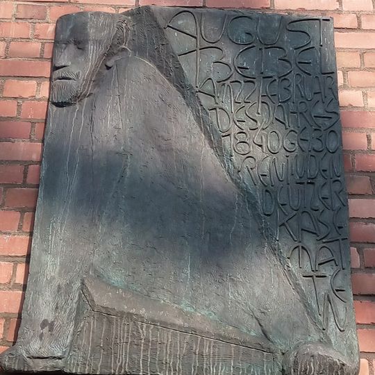 Gedenktafel August Bebel