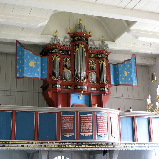 Pipe organ of Westerhuser Kirche