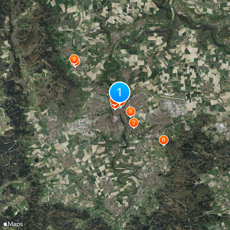 Schwäbisch Hall Mapa