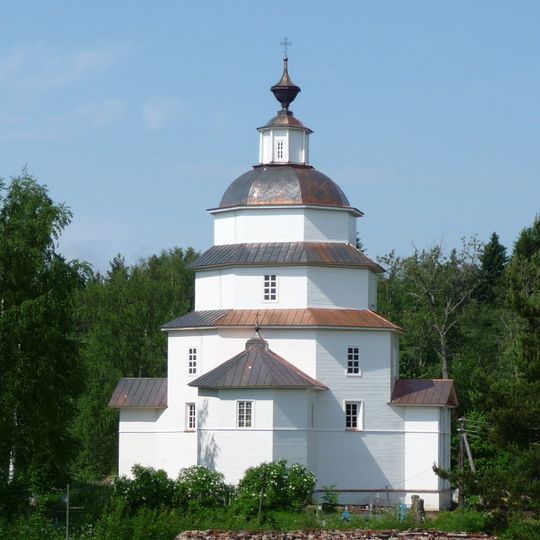 Church of Elijah the Prophet in Tsipino Pogost