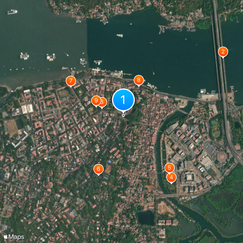 Our Lady of the Immaculate Conception Church Map