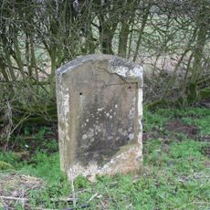 Milestone, Brackley Road; N of crossroads to Radclive and Manor Farm Buildings