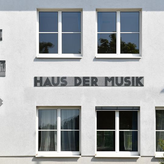Wandbild am Haus der Musik Gutau