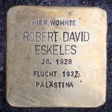Stolperstein voor Robert David Eskeles