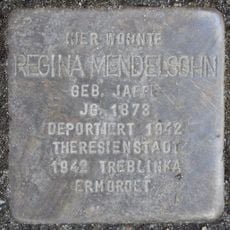 Stolperstein en memoria de Regina Mendelsohn