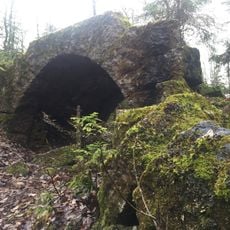 Каменный фундамент, часть цокольного этажа усадебного дома (Харитоново)