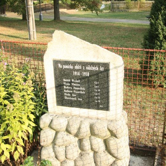 Památník obětem 1. sv. války v Otavožatech