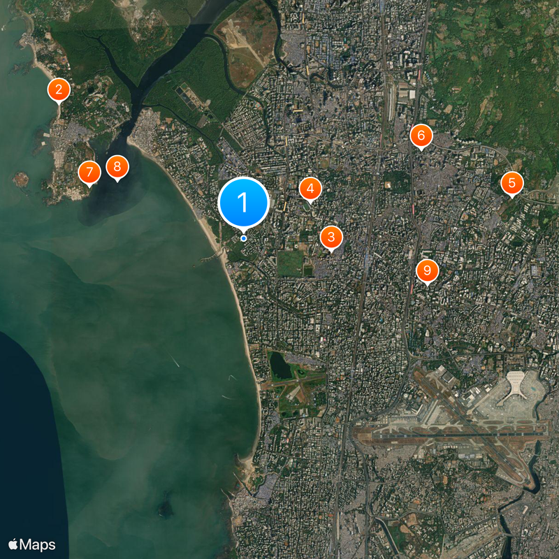 Rajiv Gandhi Institute of Technology, Mumbai Map