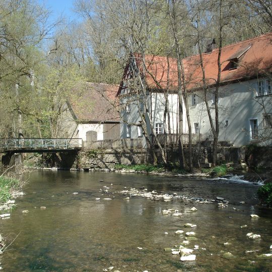 Taubertalweg 30, Gipsmühle