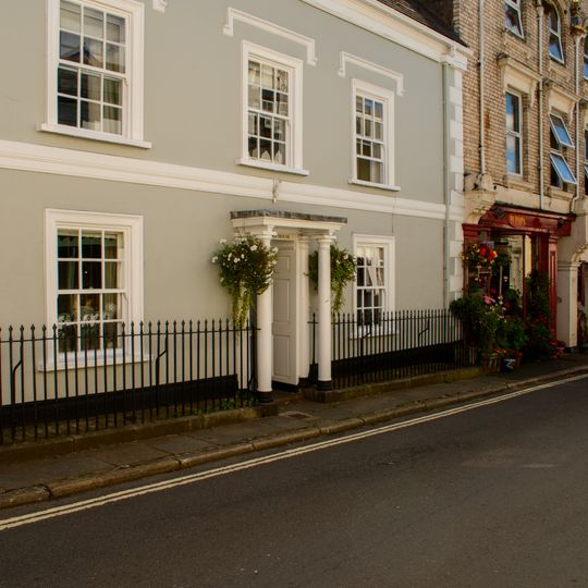 Including Front Area Railings To North