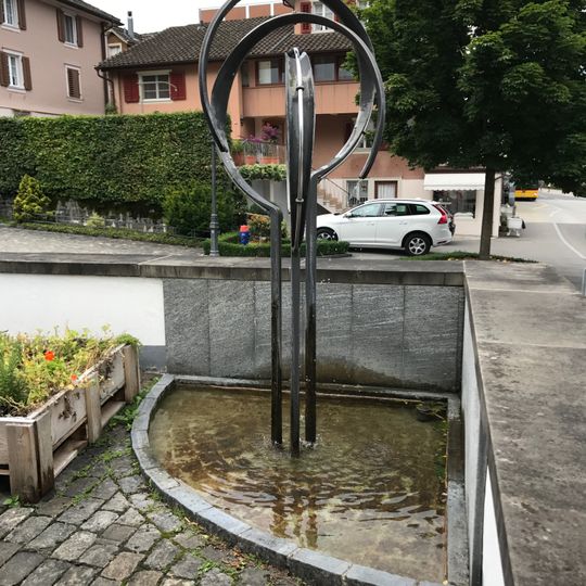 Wasserspiel Kirche