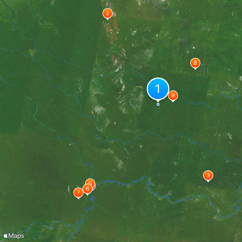 Amazonas Department Map