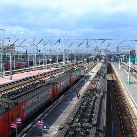 Gare centrale de Novossibirsk