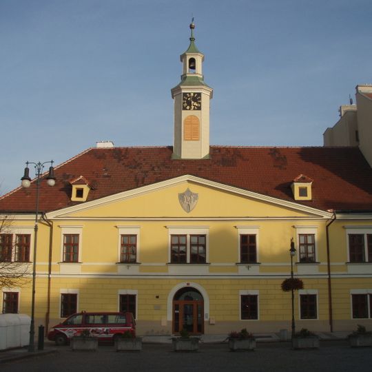 Library, former town hall in Louny