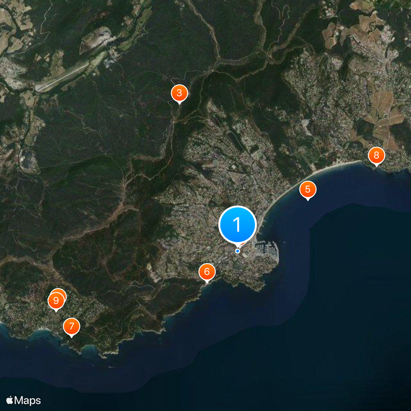 Cavalaire-sur-Mer Map
