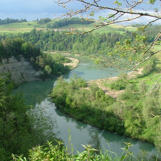 Illerdurchbruch zwischen Reicholzried und Lautrach