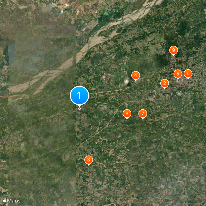 Papanasam Map