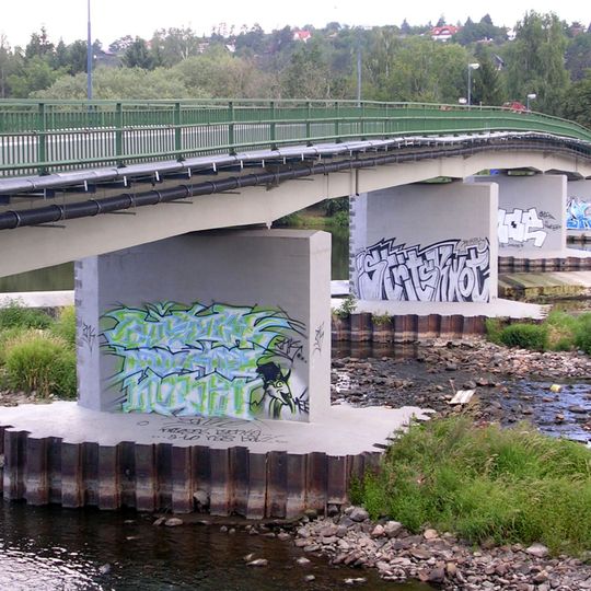 Berounka bridge in Řevnice