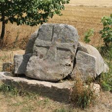 Border stone in Milíčov