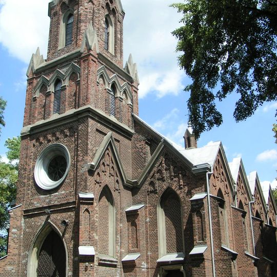 Church of the Nativity of the Virgin Mary in Racięcice