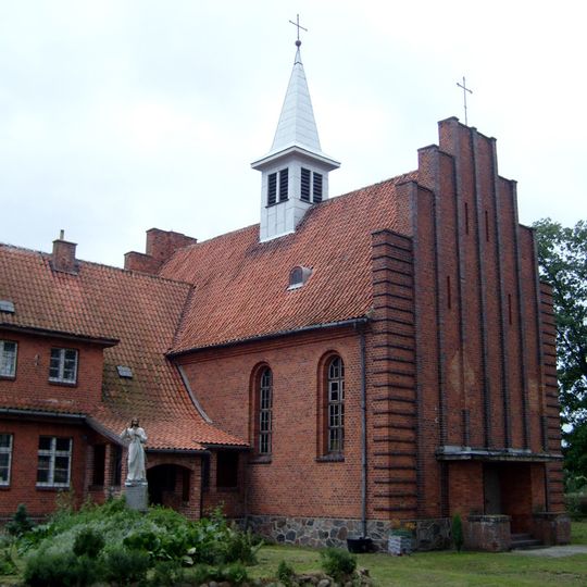 Sacred Heart church in Gardeja