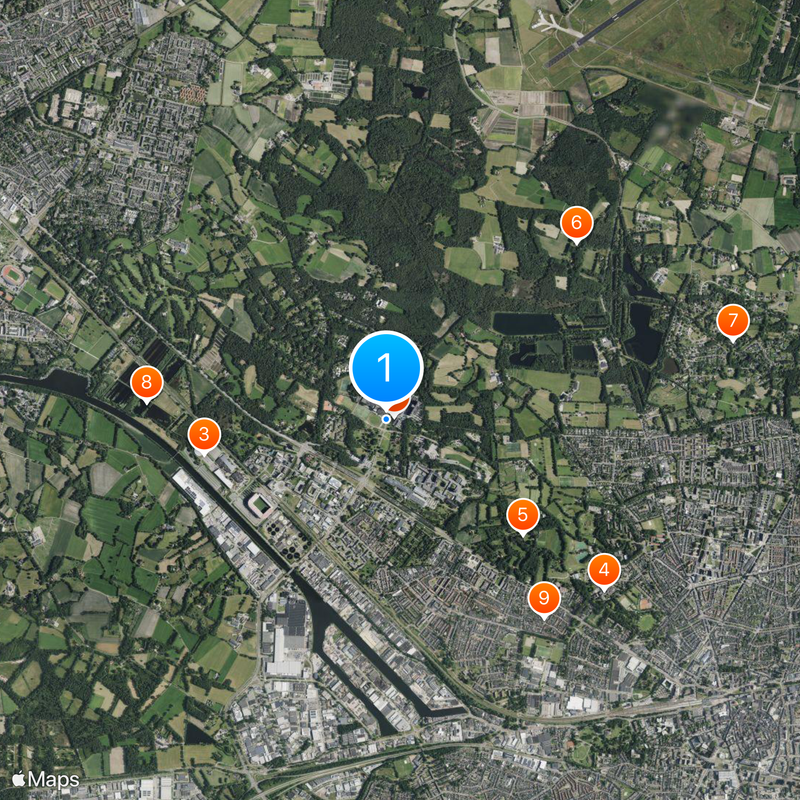University of Twente Map