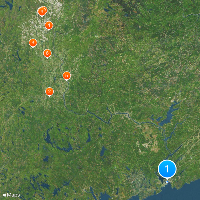 Saint John River Map