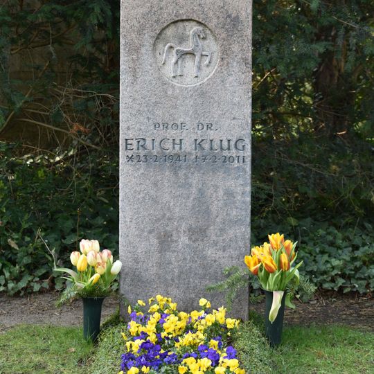Gravestone for Erich Klug