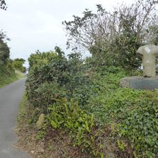 Wayside cross in Lelant Lane, 670m north west of St Uny's Church