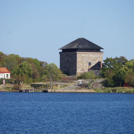 Kruthuset och våghuset på Mjölnarholmen