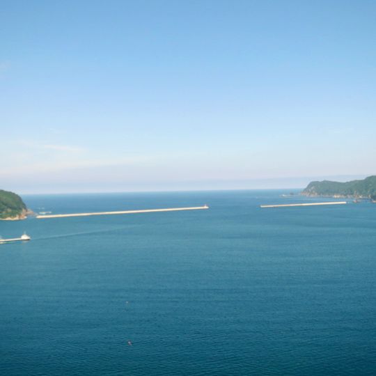 Kamaishi Port Baymouth Breakwaters