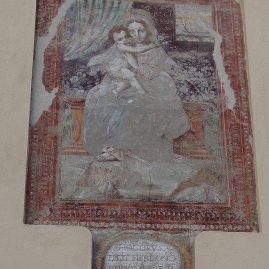 Murale, opera d'arte, chiesa cattolica