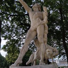 Samson envoyant des renards dans les champs des Philistins