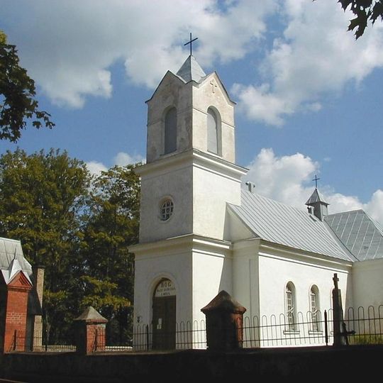 Invention of the Holy Cross church in Jaunborne