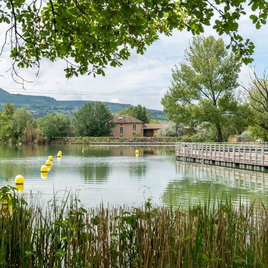 Plan d'eau de Rustrel