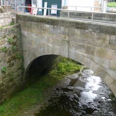 Brücke über den Uttewalder Grundbach Karl-Marx-Platz 4 (bei)