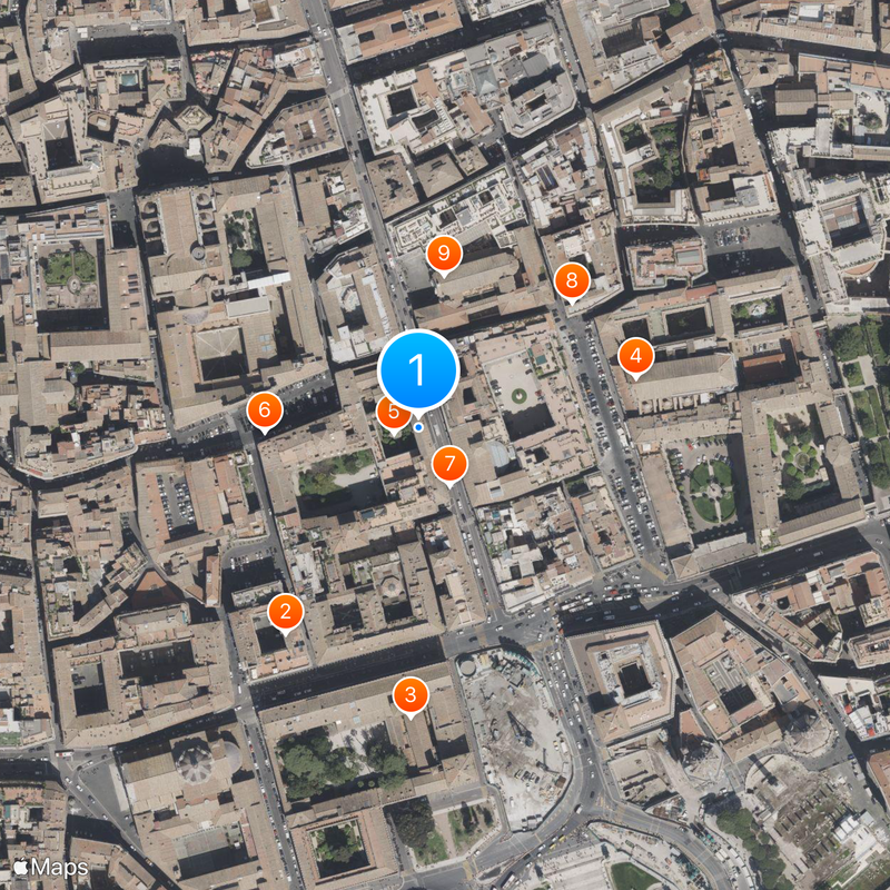 Galleria Doria Pamphilj Mappa