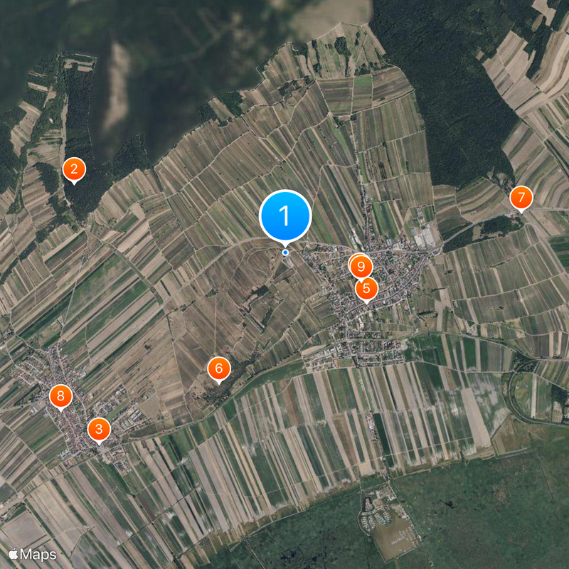 Weingut Leo Hillinger Map