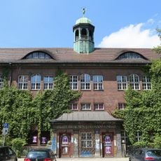 Schweineschlachthalle des Schlachthofes und ehem. Städtisches Brause- und Wannenbad