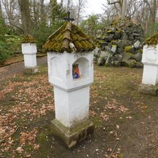 9. zastavení křížové cesty na Konopišti