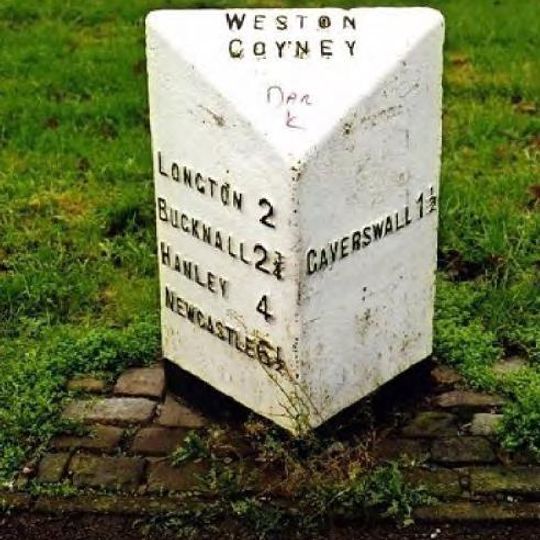 Milepost, Weston Coyney; Park Hall Road